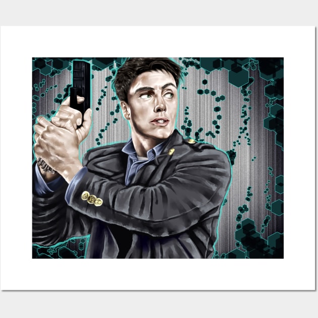 JackHarkness on mission Wall Art by Miakalin